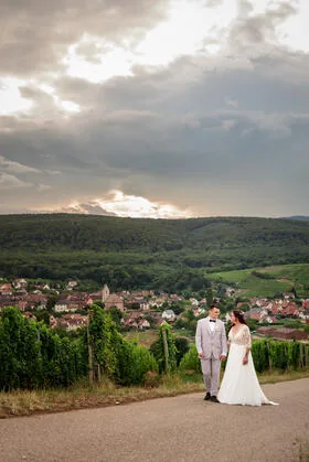 Photos de couple mariage Alsace — Studio Deux-Quatre