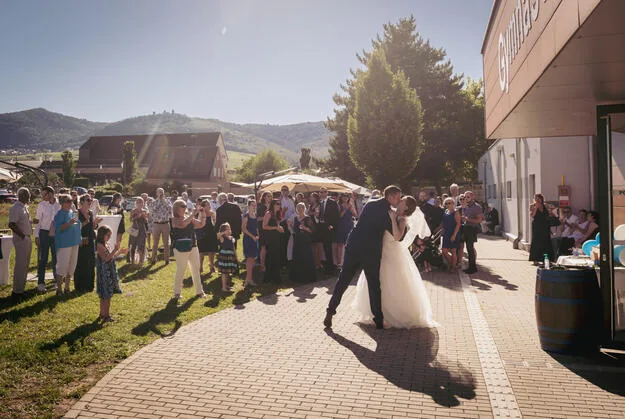 Vin d'honneur mariage Alsace — Studio Deux-Quatre